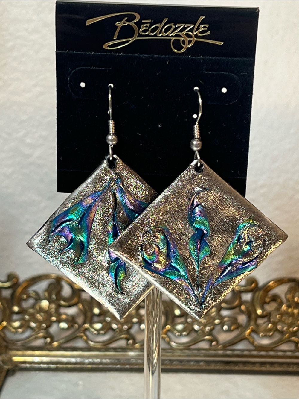 🎈3/$39 NEW Artisan Polymer Clay Hand Crafted Pierced Hook Earrings